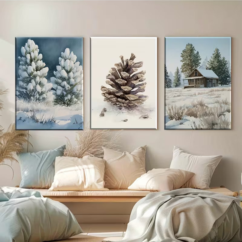 3 Piece Wrapped Canvas Print