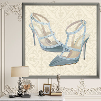 " Glam Cosmetics Blue Shoes "