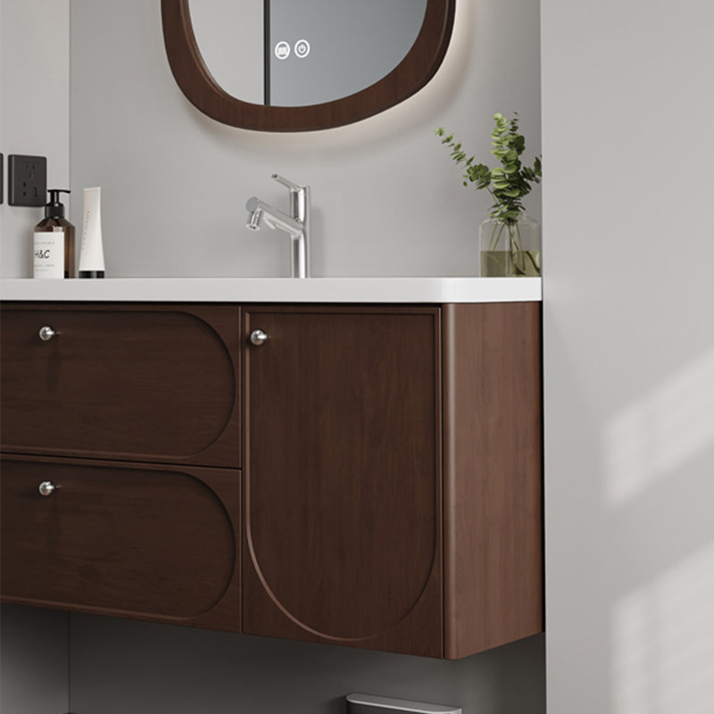Retro minimalist bathroom cabinets