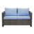 Blue Cushion is out of stock selected