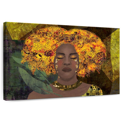Leisha, femme noire qui pleure