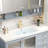 French modern light luxury style bathroom cabinet