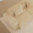 Harrison Ottoman Velvet-Light Camel