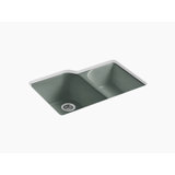 Executive Chef™ 33" L x 22" W Undermount Kitchen Sink with 4 Oversize Faucet Holes