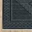 Tapis bleu / bleu sarcelle Edner Global Center-1597362182