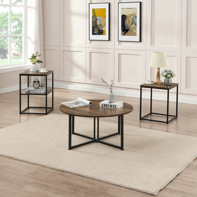 Ensemble de tables basses 3 pièces Jadyne