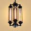 Lustre suspendu industriel 4 lumières
