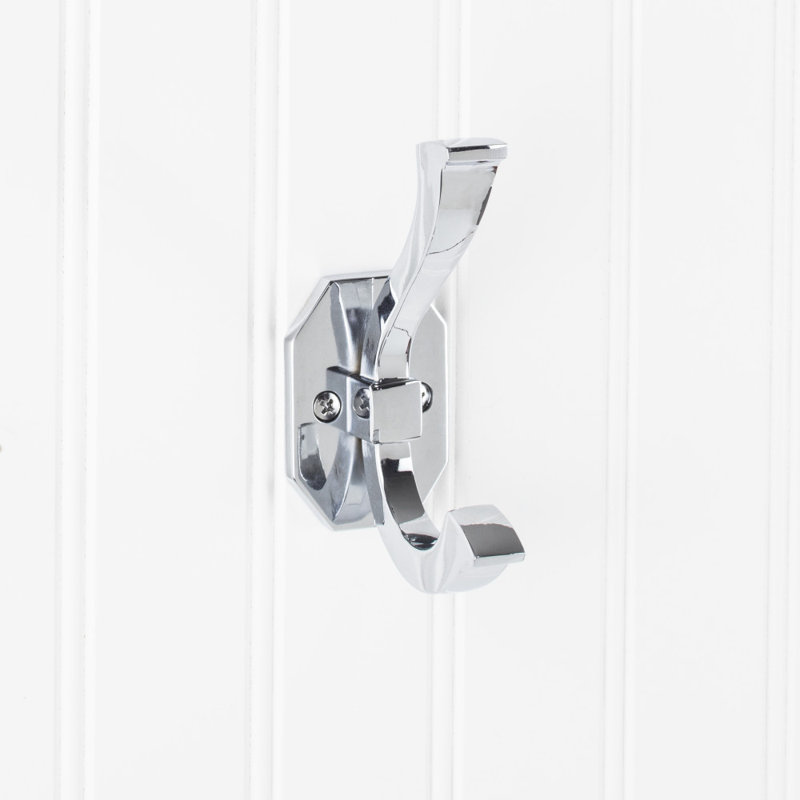 Metal 2 - Hook Wall Hook, Polished Chrome