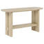 Console de canapé avec tablettes Beige