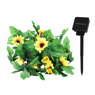 393.6'' Solar LED String Lights