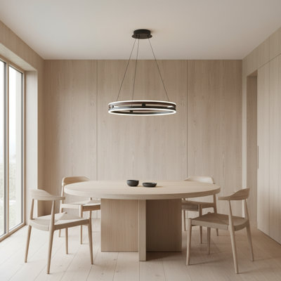 Luminaire suspendu moderne à roulettes Art Light