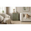 Cleverdon Feya 2 Drawer Bedside Table-91717320