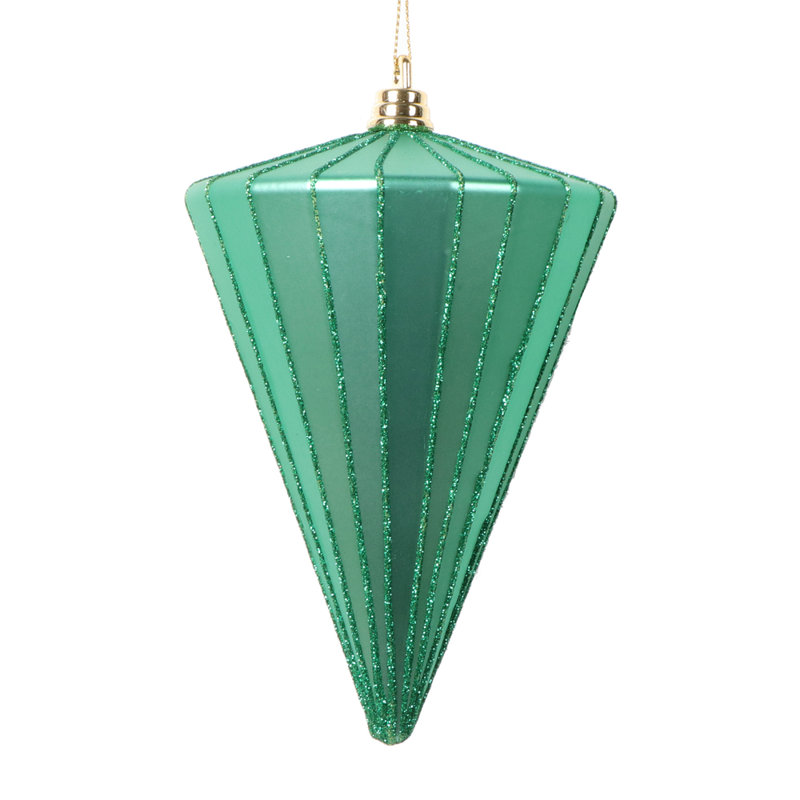 Ornement Frankin Cone, Vert écume de mer