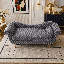 Chaise longue à accoudoirs à volutes Classic-130154160