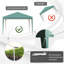 Verde 3m x 3m Metal Pop Up Gazebo-37142166