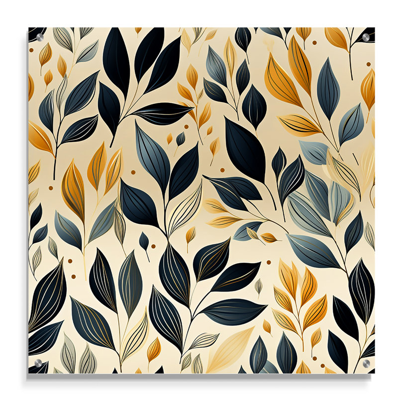 Tring - Plants Acrylic Wall Art, 36" H x 36" W