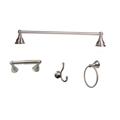 Mekhi 4 - Piece Bathroom Hardware Set