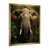Cadre photo doré simple