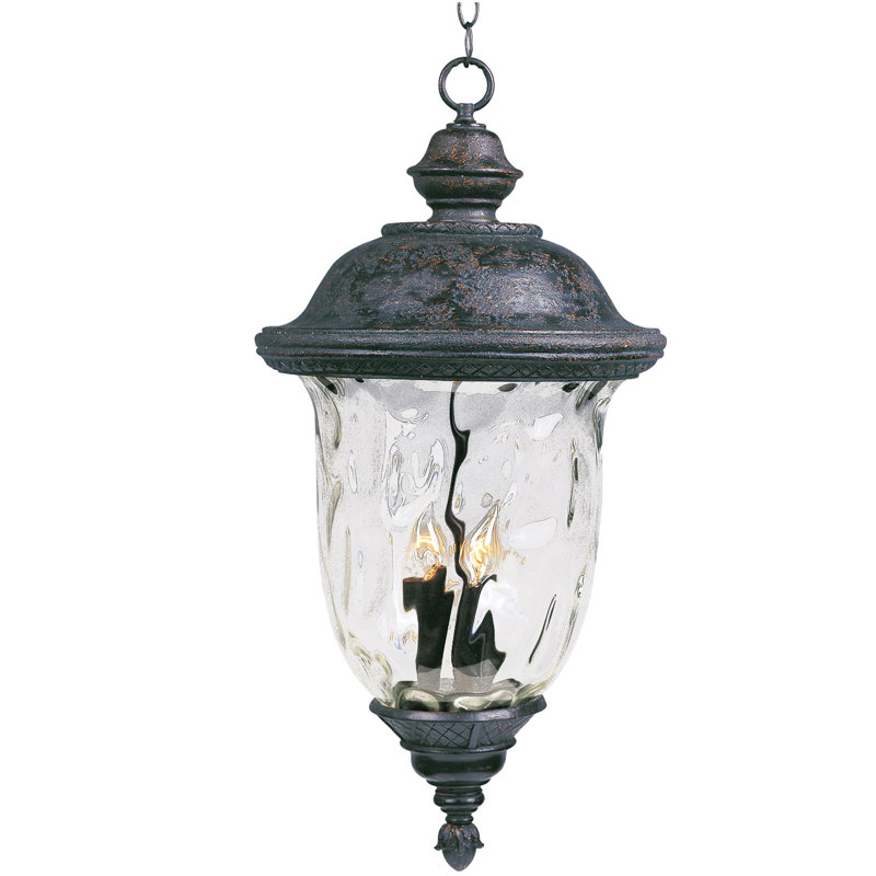 Patidar 3 - Light Outdoor Hanging Lantern, 25" H x 13" W