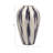 Glam Glass Vase with Sculptural Silhouette and Elegant Contemporary Design for Modern Home Decor Display Accent-1637160894