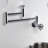 Kingston Brass Fuller Two-Handle 1-Hole Wall Mount Pot Filler Faucet-91111229