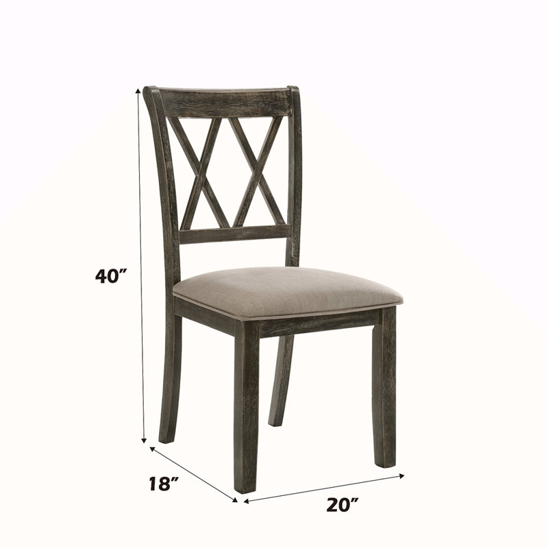 Tissu et chaise d'appoint