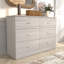 Commode double à 6 tiroirs Allyannah-92261406