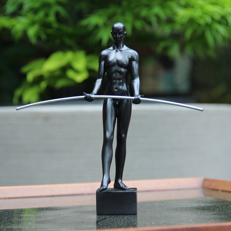 Sculpture Adam & Friends Home 1 pièce, Noir