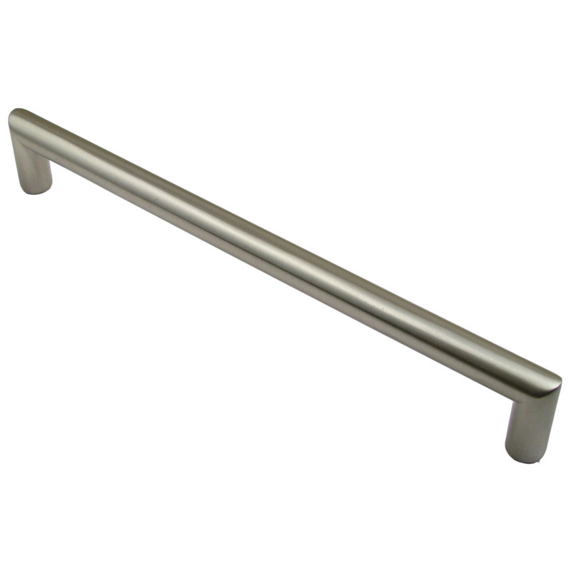 Modern 11" Center to Center Bar Pull Handle, Satin Nickel, 9"