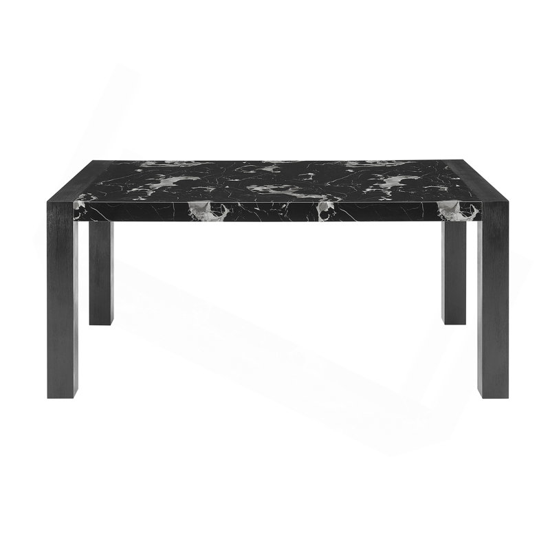 Dahiris Black Dining Table, Black