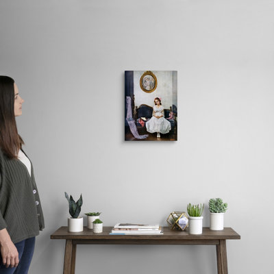 Art mural sur toile The Wallflower