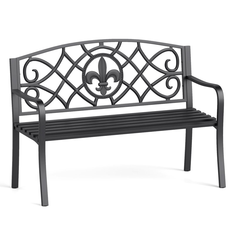 Metal Outdoor Bench