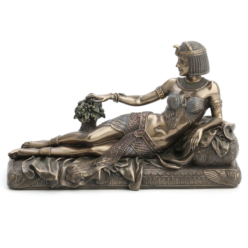 9.45 Figurine Bronze Poly Resin