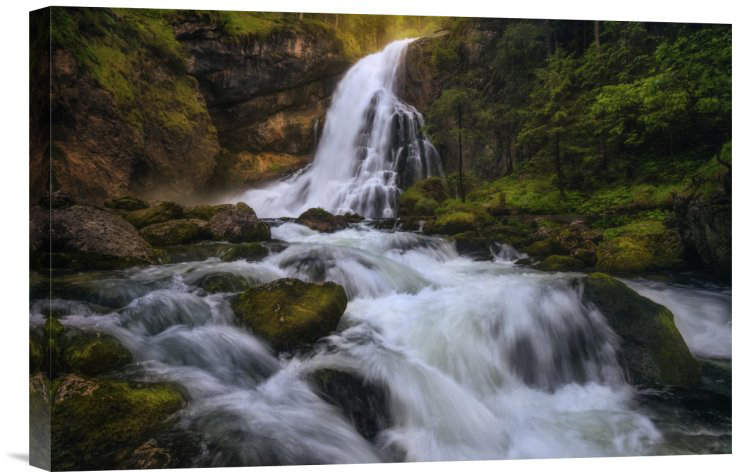 " Spring Flood " by Daniel F., 20" H x 30" W x 1.5" D