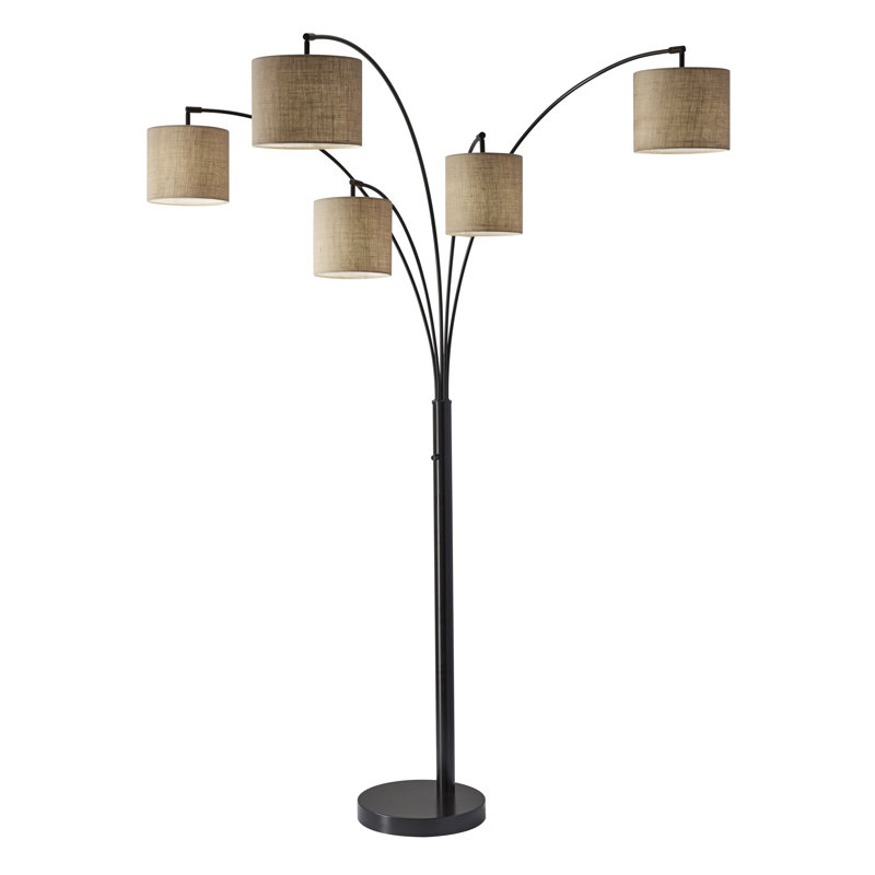 82'' Black Tree Floor Lamp