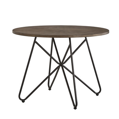 Kennamer Round with Iron Base Dining Table