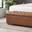 Banc de repose-pieds capitonné l 60,2 po