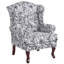 Upholstered Wingback Chair-1557988331