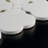 Natural Dorato White And Gold 9.57 In. X 9.57 In. Geometric Polished Marble Mosaic Tile