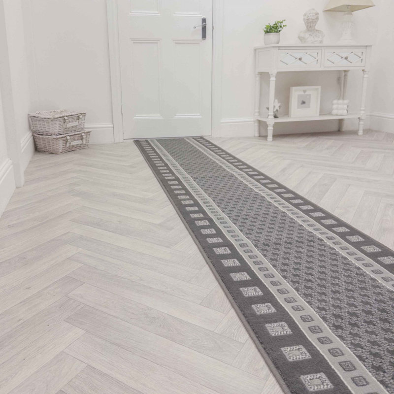 Runner Geometric Area Rug, Runner 60 x 360cm