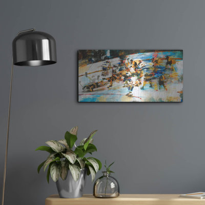 Lark Manor™ 'Bobby Scores 1' by Murray Henderson Fine Art, Metal Wall Art,
