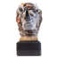 Rhino Bust With Butterflies Objet