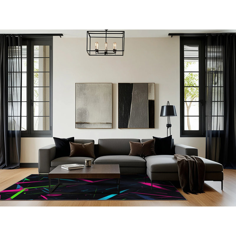 Nova Drift Rug, Square 5'