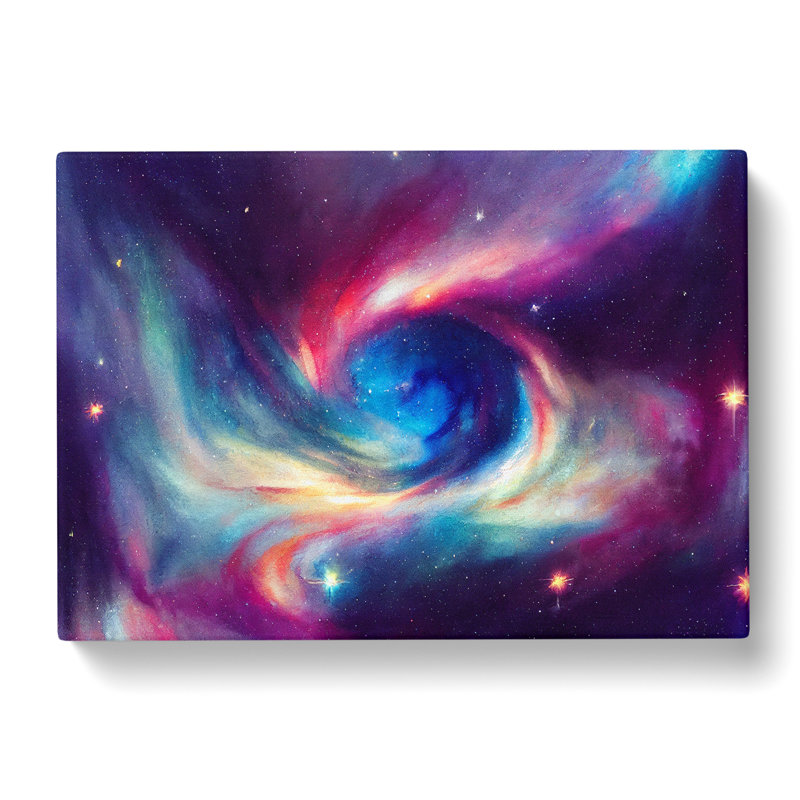 Neon Galaxy Vol.2 - Wrapped Canvas