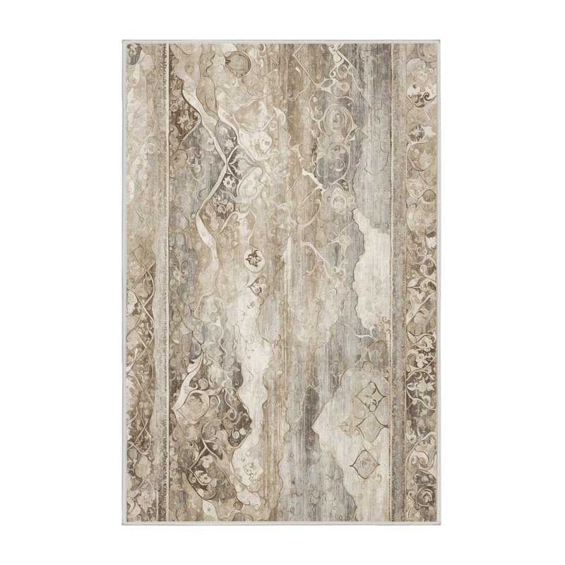Crimson Prime Drift Rug, Rectangle 3' x 5'