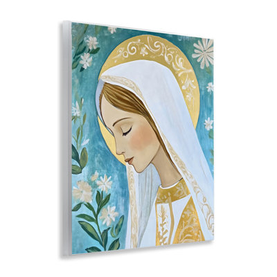 «Blessed Mary Portrait», plaque murale par Franklyn Gregory