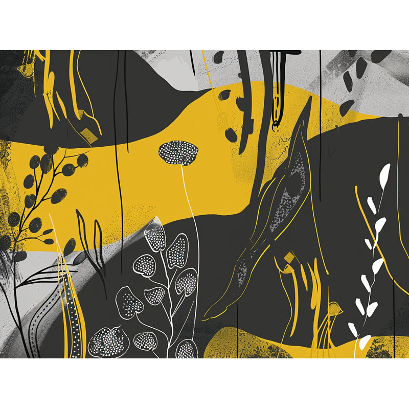 Jeté en laine polaire Botanical, L 50 po x L 60 po