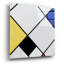 "Composition de losanges avec jaune, noir, bleu, rouge et gris, 1921" par Piet Mondrian-101610920