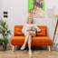 Donlon 2 Seater Velvet Sofa Bed-1571624181