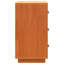 Nyeli Solid Wood 80cm W 3 - Drawer Chest of Drawers